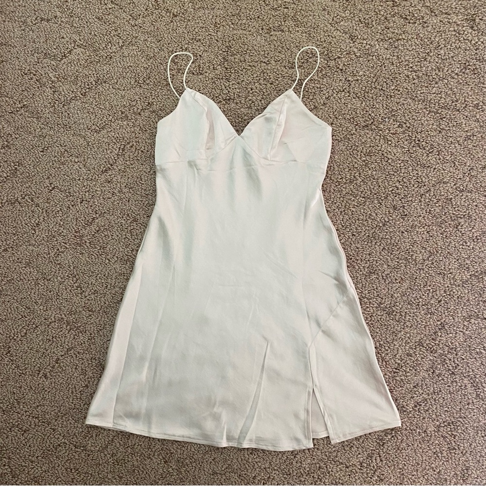 ‼️Princess Polly Stargazing Mini Dress Champagne‼️ - Picture 3 of 5